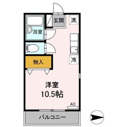 セジュール･パレの物件間取画像